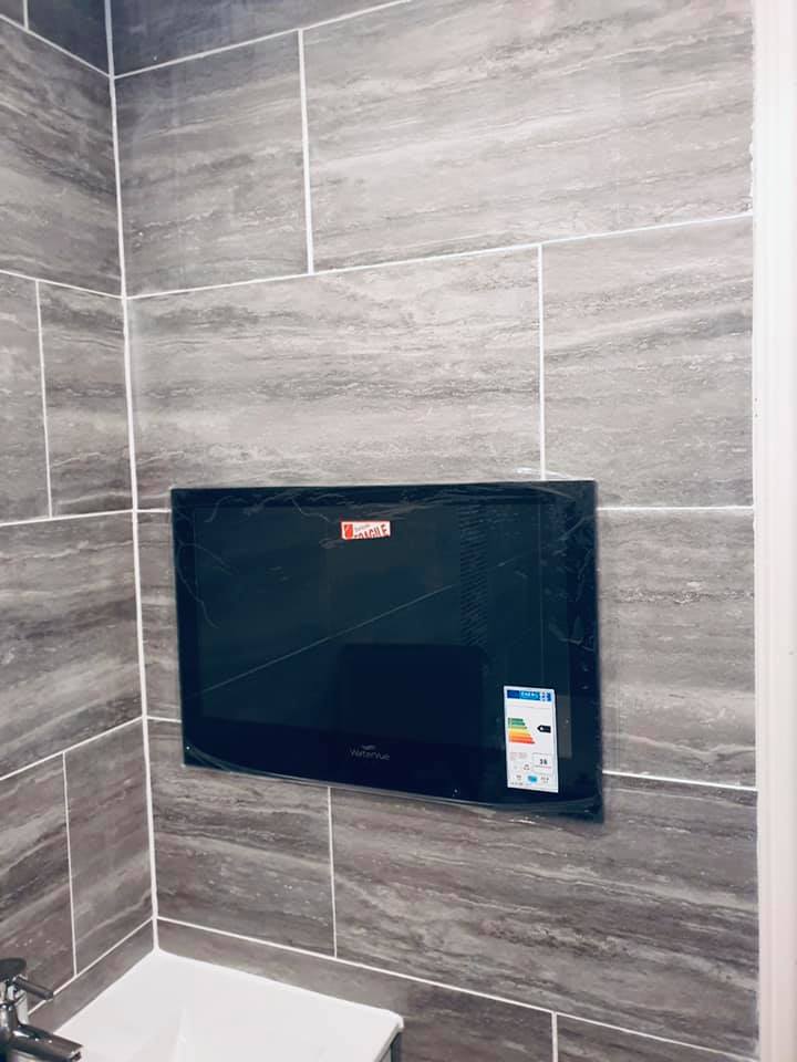 How To Install A TV In Your Bathroom...